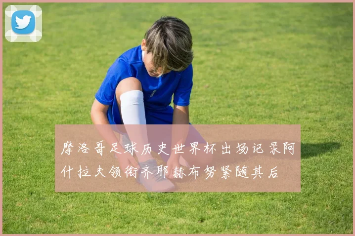 摩洛哥足球历史世界杯出场记录阿什拉夫领衔齐耶赫布努紧随其后